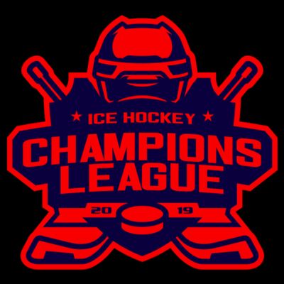 Champions League Ice Hockey logo template Thumbnail