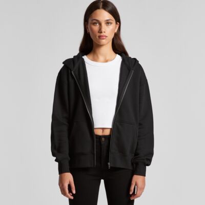 AS Colour Womens Relax Zip Hoodie Thumbnail