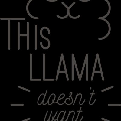This Llama Doesn't Want Your Drama Thumbnail